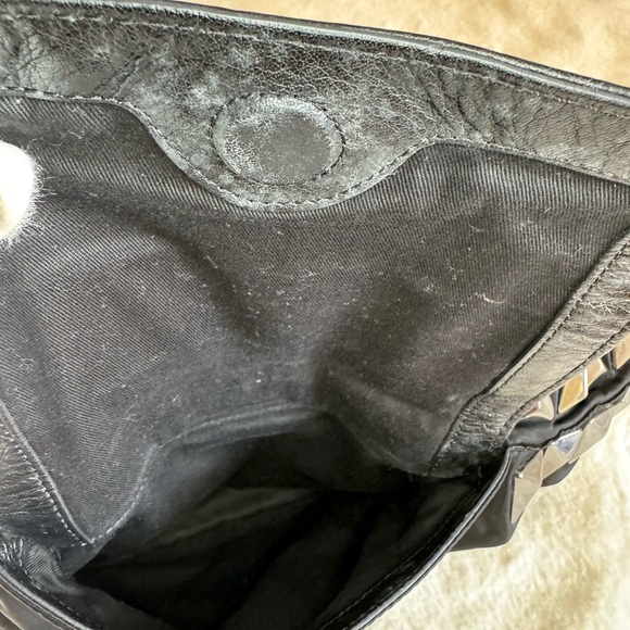 100% Authentic GIVENCHY Nylon and Leather Studded Tote. - Picture 7 of 15